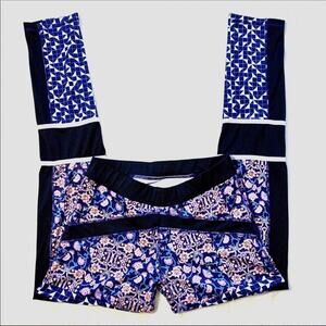 MINKPINK Leggings Move Endorphins Multicolor Print Workout Leggings Size Medium